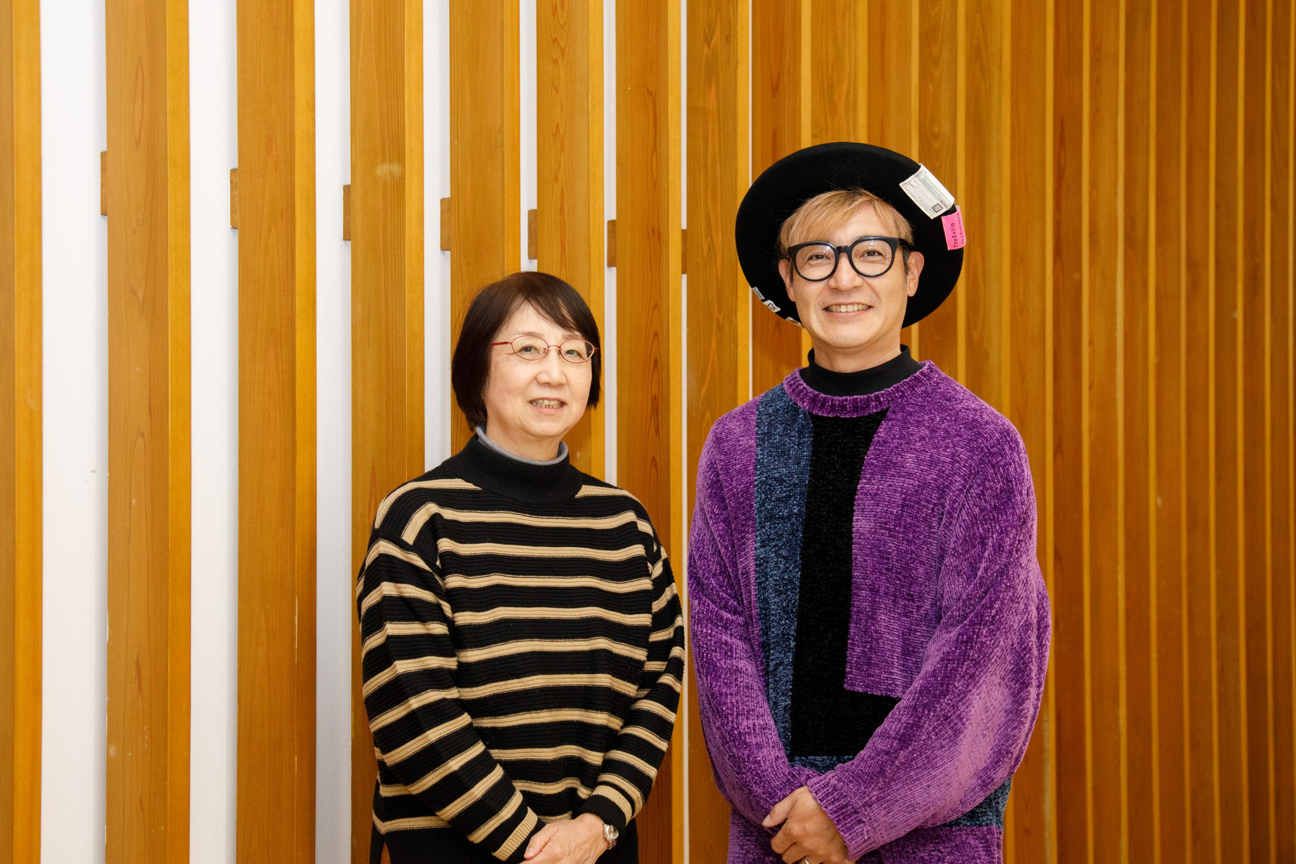 Mr. Tsuruno and Prof. Karasawa